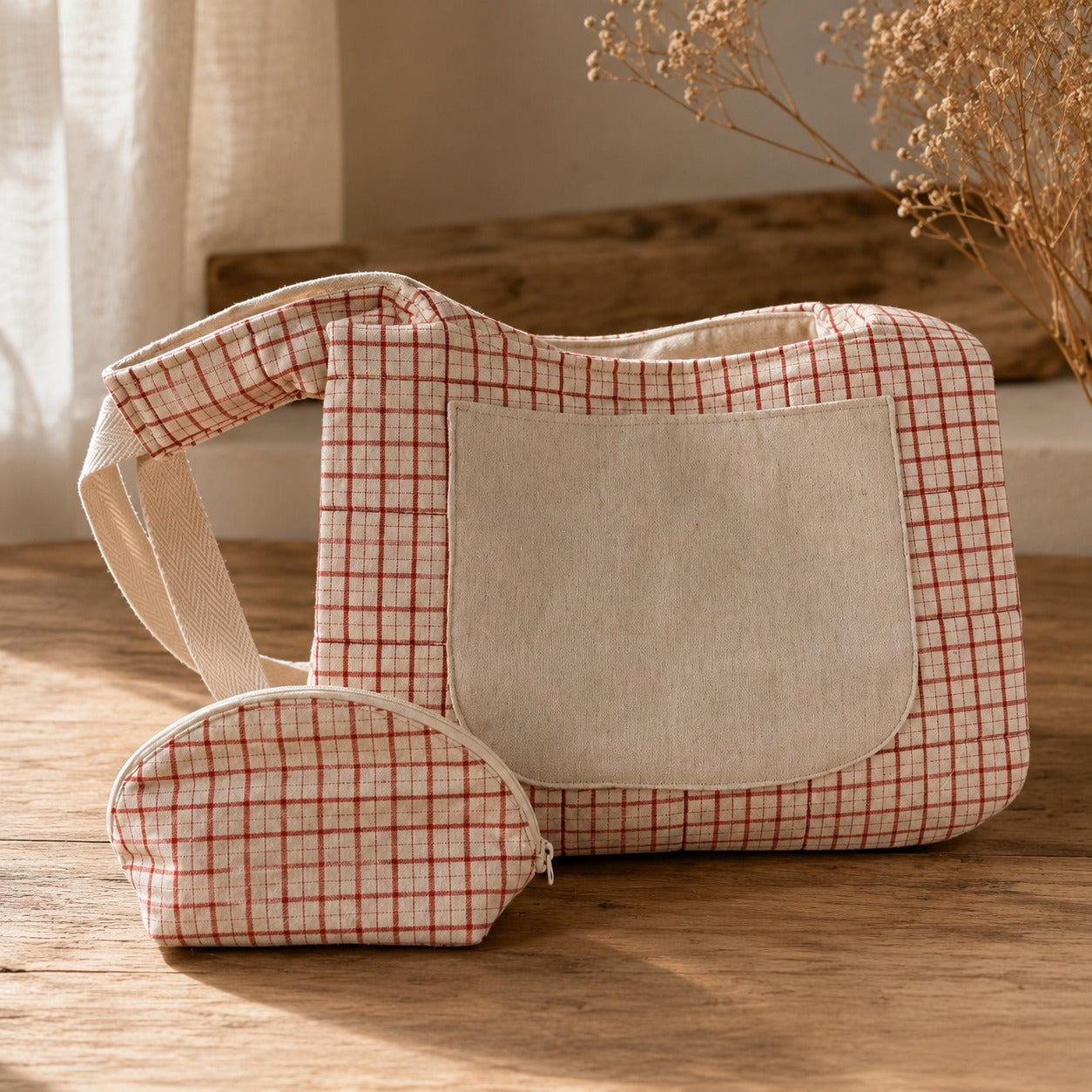 Conjunto Cuadros Rojos