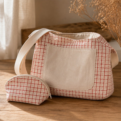 Conjunto Cuadros Rojos