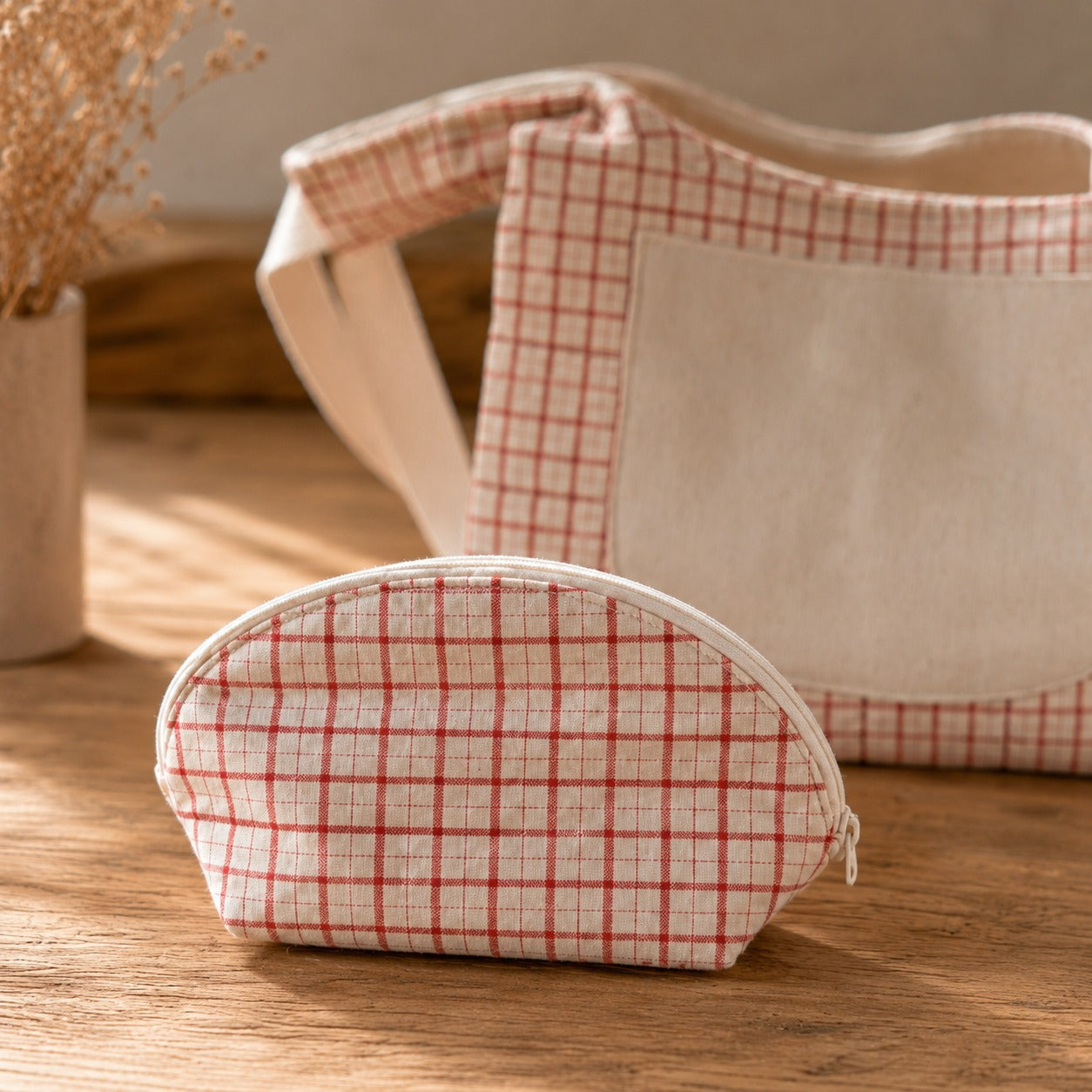 Conjunto Cuadros Rojos